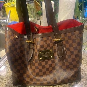 Louis Vuitton Hampstead Handbag Damier PM